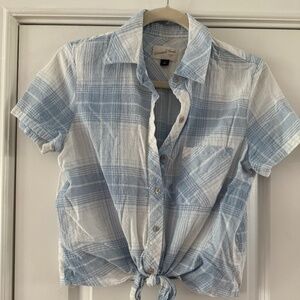 Universal Thread - Small - button down shirt with waist tie